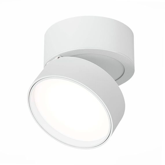 ST LUCE ST651.542.14 Светильник потолочный поворотный Белый LED 1*14W 4000K 1 100Lm Ra>90 120° IP20 D105xH88