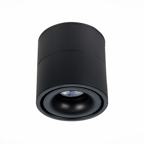 ST LUCE ST652.442.12 Светильник потолочный Черный LED 1*12W 4000K 1 000Lm Ra>90 36° IP20 D100xH105 170-240V, изображение 3