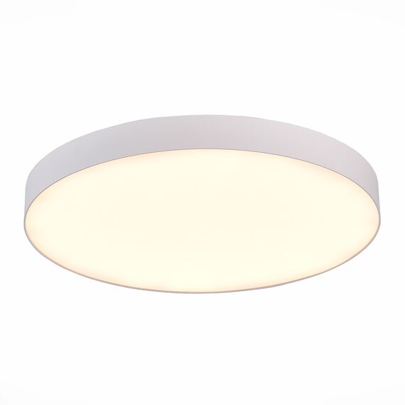 ST LUCE ST606.532.96 Светильник потолочный Белый LED 1*96W 3000K 8 640Lm Ra>85 120° IP20 D600xH55 185-265V