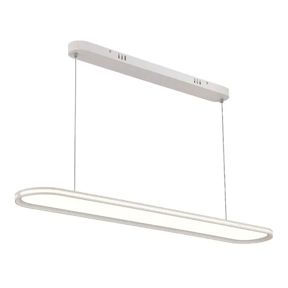 ST LUCE ST615.543.68 Светильник подвесной Белый LED 2*56+12W 4000K 5 780Lm Ra>80  IP20 L1 200xW150xH35 180-2, изображение 2