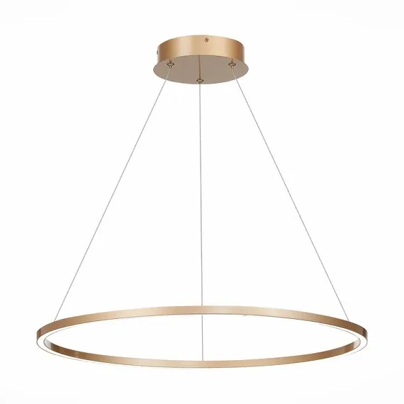 ST LUCE ST605.243.34 Светильник подвесной ST-Luce Золотистый/Белый LED 1*34W 4000K