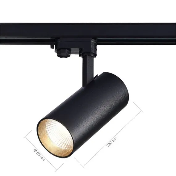 ST LUCE ST661.436.40 Светильник трековый Черный LED 1*40W 3000K 3 200Lm Ra>90 38° IP20 L190xW85xH265 165-265V, изображение 7
