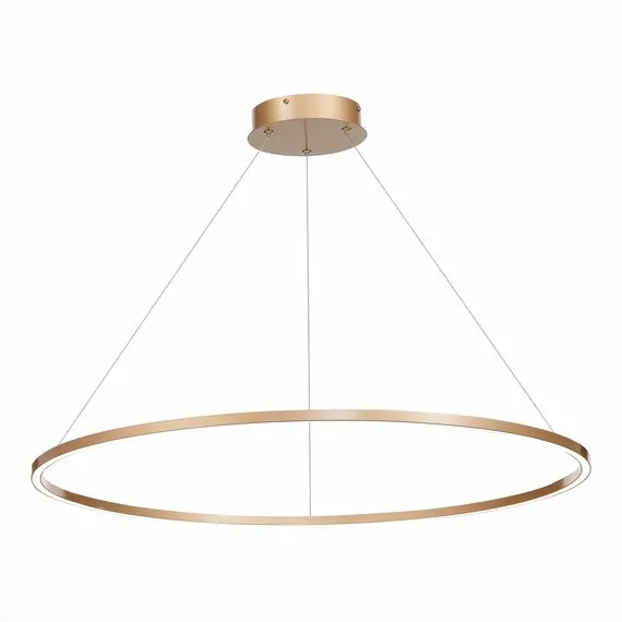 ST LUCE ST605.243.46 Светильник подвесной ST-Luce Золотистый/Белый LED 1*46W 4000K