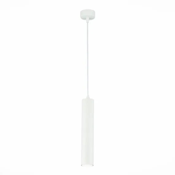 ST LUCE ST151.503.01 Светильник подвесной Белый GU10 1*50W  IP20 D54xH290 220V Без ламп
