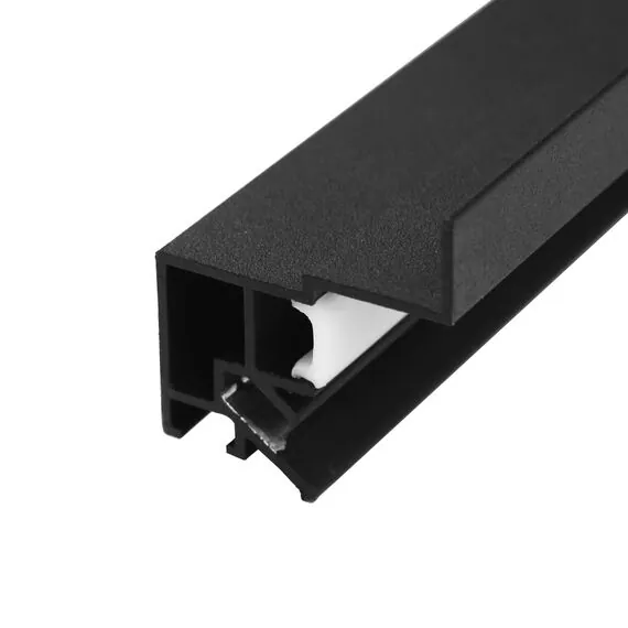 ST LUCE ST038.429.01 Парящий профиль под натяжной ПВХ потолок ST-Luce Черный Длина 2 000мм