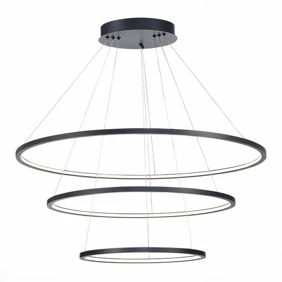 ST LUCE ST603.443.114 Светильник подвесной ST-Luce Черный/Белый LED 1*114W 4000K