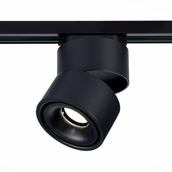 ST LUCE ST652.436.12 Светильник трековый Черный LED 1*12W 3000K 1 000Lm Ra>90 36° IP20 D100xH136 170-240VV, изображение 2