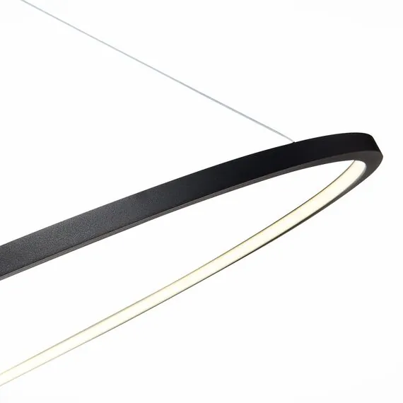 ST LUCE ST603.443.57 Светильник подвесной ST-Luce Черный/Белый LED 1*57W 4000K, изображение 2
