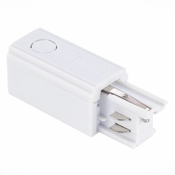 ST LUCE ST030.509.10L Левый Токоподвод для трехфазного шинопровода Белый, изображение 2