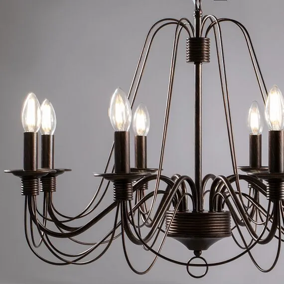 Freya FR2046-PL-08-BR Люстра, изображение 2