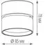 Donolux DL18960R12W1B Накладной поворотный светодиодный светильник, 12Вт, изображение 4