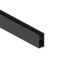 Donolux DN18515RAL9005 Накладной/подвесной алюминиевый профиль, 32,2х71,5х2000. Цвет: Черный матовый, RAL9005,, изображение 3
