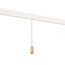 Donolux DL20298WW5WS Светодиодный светильник Tandem для SPACE Track system 5Вт, D55xH1350 мм, 400Лм, 36°, 3000К, диммируемый 0-10В, IP20, Ra >90, белый