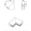Donolux Outter corner CW Внешний угол-соединитель для подвесного/накладного/встраиваемого шинопровода, изображение 3