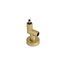 Donolux Inner Connector DL20651 Brass Токопроводящий угловой соединитель (со стены на потолок) для светильника DL20651, DC24В, D36xL53,5xH40,5 мм, латунь