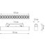 Donolux DL20291WW12B Светодиодный светильник EYE для SPACE Track system 12Вт, L195мм, 767Лм, 30°, 3000К, диммируемый 0-10В, Ra >90, черный, изображение 4