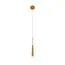 Kink Light 6114-1A,33 Подвес Рэй золото d8 h200 Led 7w (4000K)