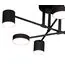 Kink Light 07649-6D,19(4000K) Люстра диммируемая Мекли черный d57 h25 Led 3*12W+3*16W (4000К) с пультом ДУ, изображение 3
