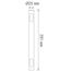 Donolux Pillar300DG DL20521 Стойка для св-в DL20521W8DG, DL20521W15DG, D25 мм, изображение 4