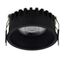 Donolux DL20761R10N1B Светильник встраиваемый CRATER, 10W, 923Lm, 4000K, D82хH40мм, IP44, черный, изображение 3