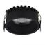 Donolux DL20761R10W1B Светильник встраиваемый CRATER, 10W, 876Lm, 3000K, D82хH40мм, IP44, черный