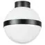 Lightstar 812117 Люстра GLOBO 1х40W E14 matt black/white