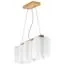 Lightstar 802135 Подвес NUBI LEGNO 3х40W E27 СВЕТЛОЕ ДЕРЕВО/БЕЛЫЙ