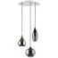 Lightstar 803057 Подвес PENTOLA 3х25W G9 ХРОМ/ДЫМЧАТЫЙ