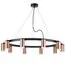 Lightstar LR0203000 Люстра RULLO 10х50W GU10 ЧЕРНЫЙ/МЕДЬ (571020+214430-10+202430-10)