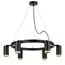 Lightstar LR01637640 Люстра RULLO 6х50W GU10 ЧЕРНЫЙ (571016+214437-6+203440-6)