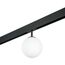 Lightstar PRO130107 Светильник д/1-фазн трека TETA ЧЕРНЫЙ/БЕЛЫЙ E14 D180 PRO (595107+595130)