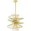 Lightstar 728163 Люстра ZETA 6х40W E14 ЗОЛОТО