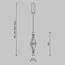 Maytoni Decorative MOD290PL-L14BS3K Светильник подвесной светодиодный Loop, изображение 6