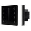 Arlight 028129 Панель Sens SMART-P17-DIM Black (230V, 4 зоны, 2.4G) (Arlight, IP20 Пластик, 5 лет) - ! УПАКОВКА СОСТОИТ ИЗ - 1 шт