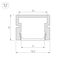 Arlight 038815 Профиль PDS-SM-3000 ANOD (Arlight, Алюминий) - ! УПАКОВКА СОСТОИТ ИЗ - 3 м/п, изображение 5