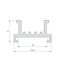 Arlight 033415 Основание для ленты SL-LINE-2522-2500 (Arlight, Алюминий) - ! УПАКОВКА СОСТОИТ ИЗ - 2,5 м/п, изображение 4