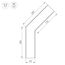 Arlight 030138 Угол SL-LINE-6070-135 (Arlight, Металл) - ! УПАКОВКА СОСТОИТ ИЗ - 1 шт, изображение 5