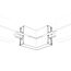 Arlight 021287 Угол S2-WALL-X2-H128-L90W внешний (Arlight, Металл) - ! УПАКОВКА СОСТОИТ ИЗ - 2 шт, изображение 3
