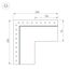 Arlight 030137 Угол SL-LINIA55-FANTOM-EDGE внешний (Arlight, Металл) - ! УПАКОВКА СОСТОИТ ИЗ - 1 шт, изображение 6