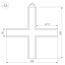 Arlight 030127 Крестовина SL-LINIA65-F (Arlight, Металл) - ! УПАКОВКА СОСТОИТ ИЗ - 1 шт, изображение 6