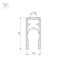 Arlight 015477 Профиль ALU-HANDRAIL-2000 FOR GLASS 17.5 (Arlight, Алюминий) - ! УПАКОВКА СОСТОИТ ИЗ - 1 шт, изображение 5