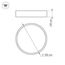 Arlight 022998(1) Светильник SP-TOR-PILL-R500-35W Day4000 (BK, 120 deg) (Arlight, IP20 Металл, 3 года) - ! УПАКОВКА СОСТОИТ ИЗ - 1 шт, изображение 15