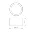 Arlight 046758 Кольцо антибликовое LGD-ANTIGLARE-RING-R85 (WH) (Arlight, Металл) - ! УПАКОВКА СОСТОИТ ИЗ - 1 шт, изображение 6