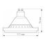 Arlight 026867 Лампа AR111-UNIT-GU10-15W-DIM Warm3000 (WH, 24 deg, 230V) (Arlight, Металл) - ! УПАКОВКА СОСТОИТ ИЗ - 1 шт, изображение 10