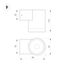 Arlight 049984 Светильник LGD-RAY-WALL-R65-12W Warm3000 (GR, 6 deg, 230V) (Arlight, IP65 Металл, 3 года) - ! УПАКОВКА СОСТОИТ ИЗ - 1 шт, изображение 4