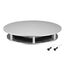 Arlight 046091 Крепление MOONLIGHT-BASE-ROUND-D25-L Silver (Arlight, Металл) - ! УПАКОВКА СОСТОИТ ИЗ - 1 шт