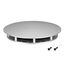 Arlight 046090 Крепление MOONLIGHT-BASE-ROUND-D18-L Silver (Arlight, Металл) - ! УПАКОВКА СОСТОИТ ИЗ - 1 шт