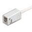 Arlight 028051 Коннектор питания ARL-MOONLIGHT-1712-CON-POWER-HR-WH (Arlight, Пластик) - ! УПАКОВКА СОСТОИТ ИЗ - 1 шт, изображение 4