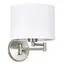 EVOLUCE SLE300551-01 Светильник настенный Никель/Белый, Серебристый E27 1*40W, изображение 3