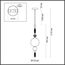 Odeon Light 5405/1A; 0047204 Подвес, изображение 3